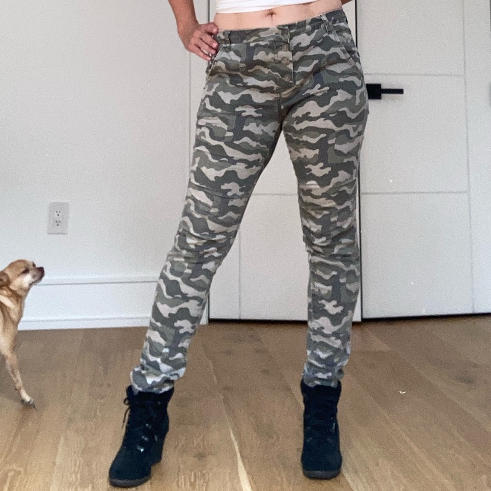 Bianco Camouflage Women's Jeans